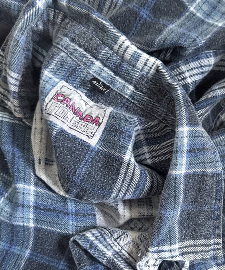 Vintage Plaid Flannel Shirt