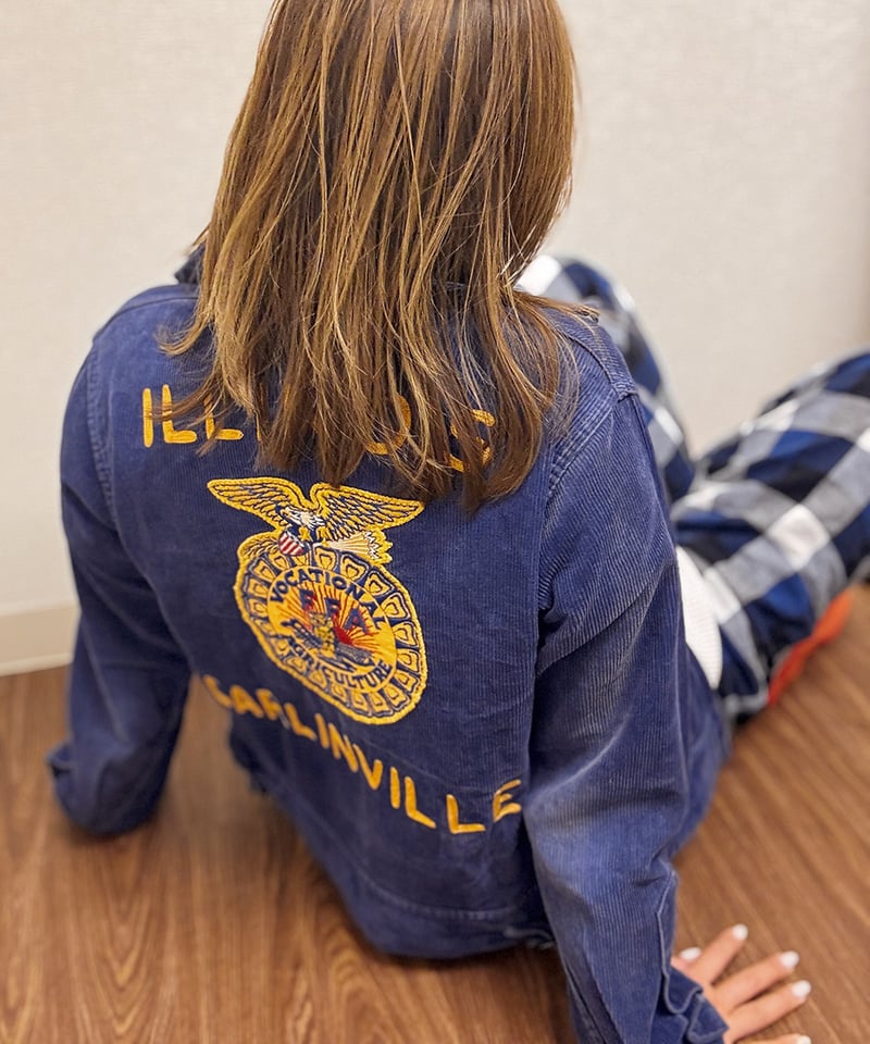 60s FFA FUTURE FARMERS ILLINOIS JAKET | LOVES C 60s FFA FUTURE FARMERS ILLINOIS JAKET | LOVES C