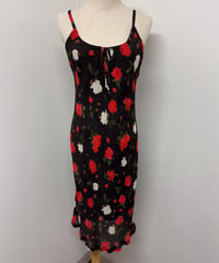 rose midi cami dress