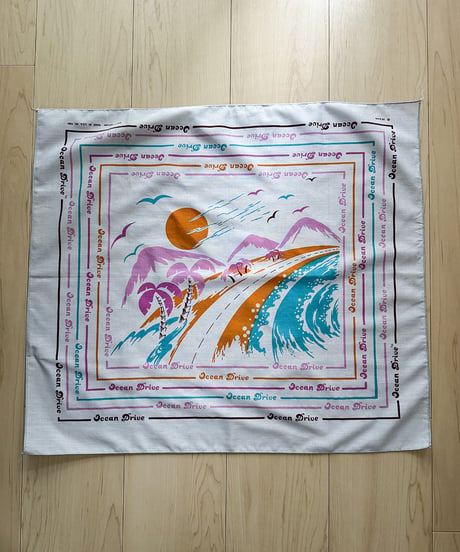 80s-90s Ocean Drive Vintage Bandana Made in USA