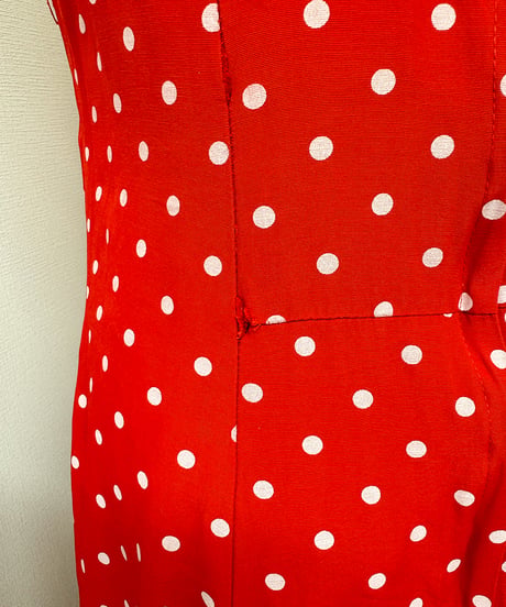 Retro dot one piece