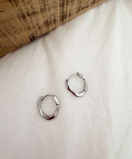Organic Mini Hoop Earrings