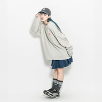 「癡（ち） モーハ」 Long Sleeve Tshirt/フロストグレー 長袖