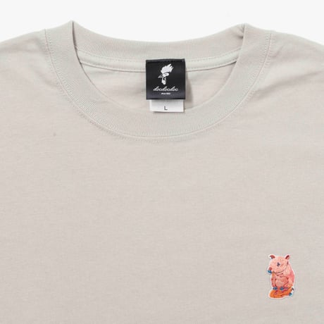 「癡（ち） モーハ」 Long Sleeve Tshirt/フロストグレー 長袖