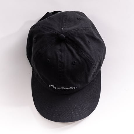 「docdocdoc LOGO」Baseball Low Cap  charcoal