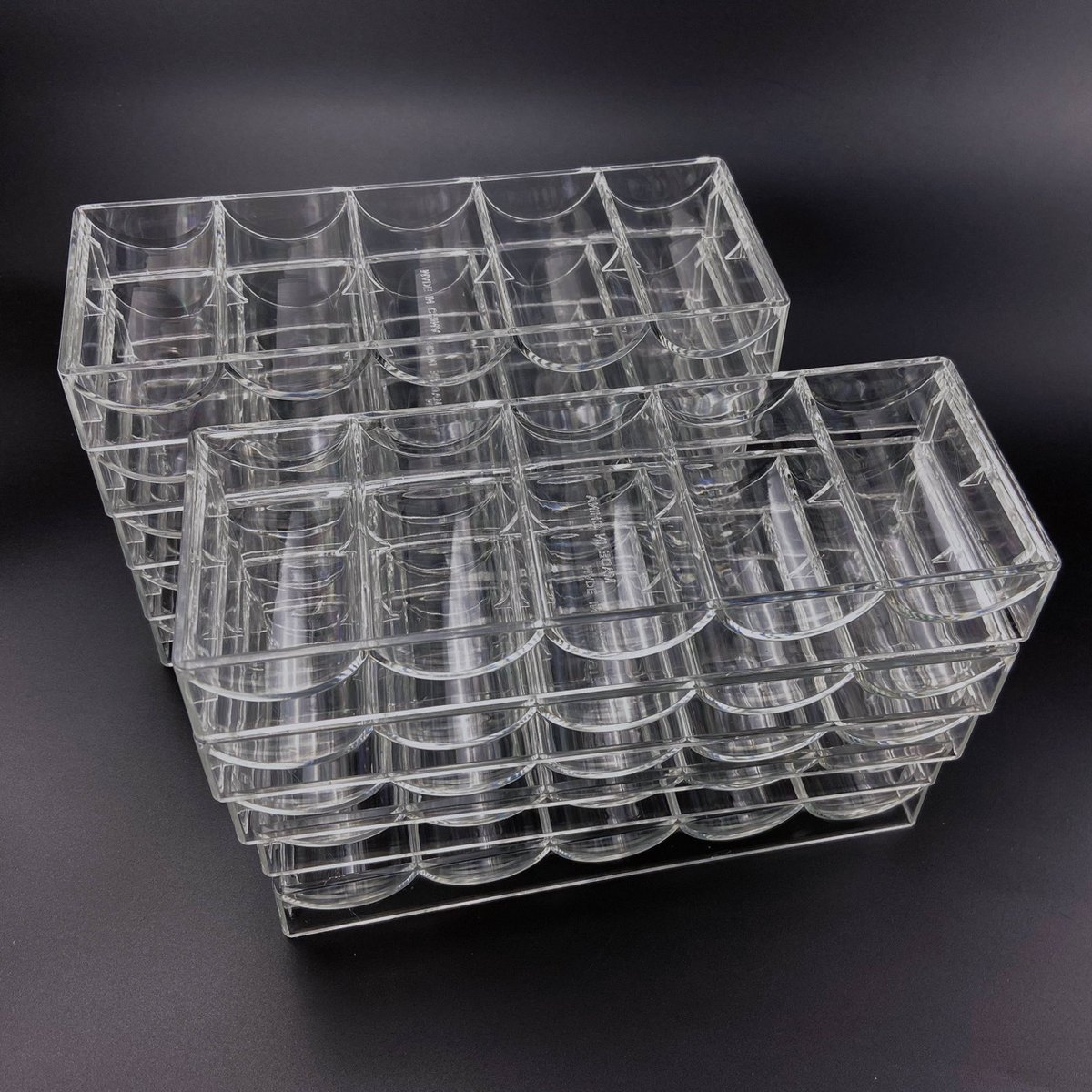 ポーカーチップトレイ 10ケース | Poker Goods Production