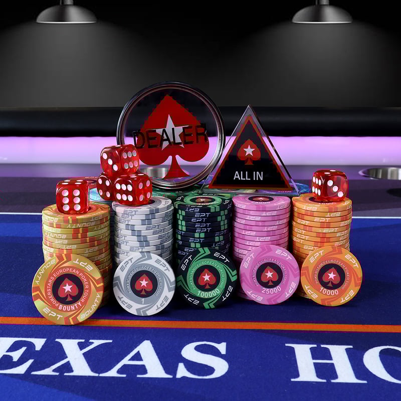 EPT ポーカーチップ 500枚 EPT ポーカーチップ 500枚 | Poker Goods Production