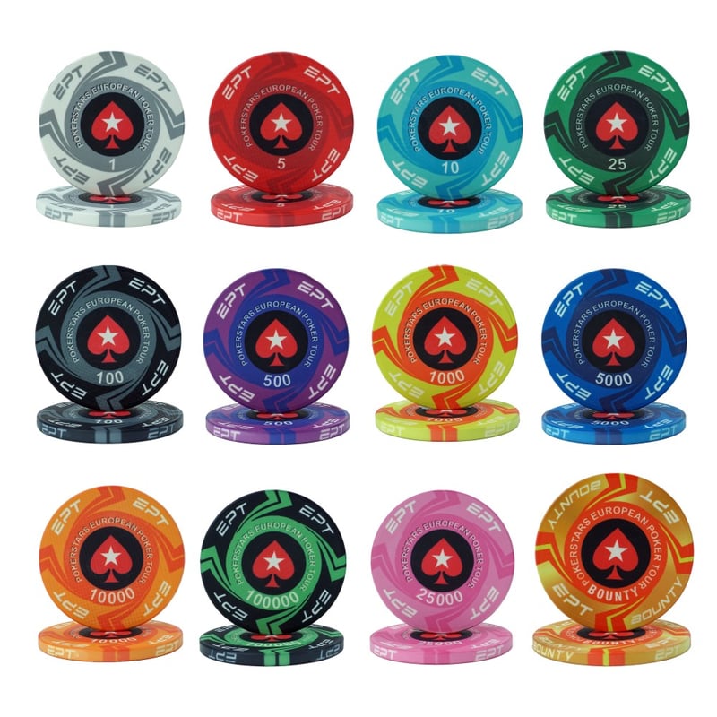 【Suさん専用】EPT ポーカーチップ EPT ポーカーチップ$1 | Poker Goods Production