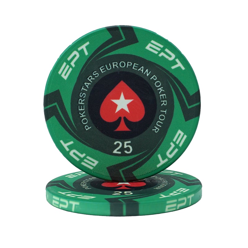 EPT ポーカーチップ 25枚セット | Poker Goods Production