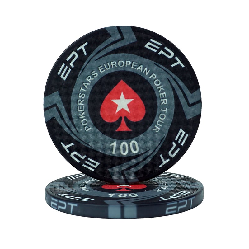 EPT ポーカーチップ 100枚 EPT ポーカーチップ 100枚 | Poker Goods Production