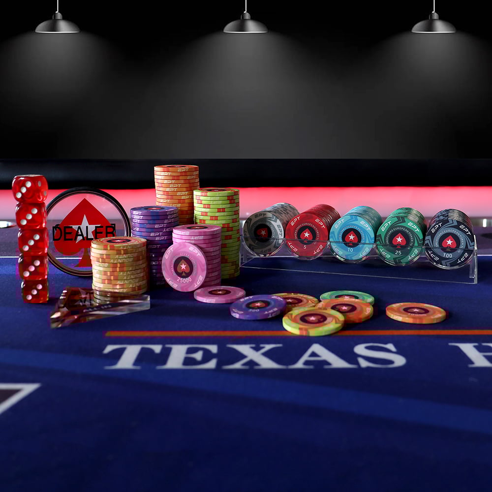 EPT セラミック　ポーカーチップ　カジノチップ 100枚 EPT ポーカーチップ$100000 | Poker Goods Production
