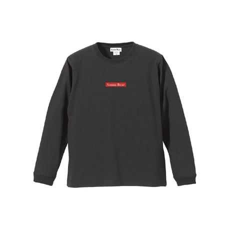 サウナベアボックスロゴロングスリーブ Tシャツ