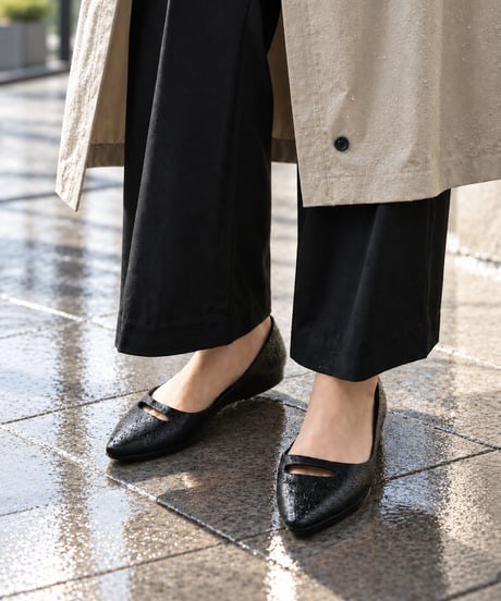 PROFEEL バレッタ セット(ブラック×TWEED / NOIR）