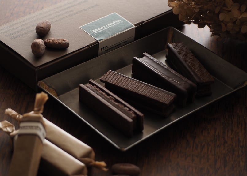 ショコラオーダーページ Caramel bar No.3 8Box（キャラメルショコラ×プラリネノワゼット） | Ba