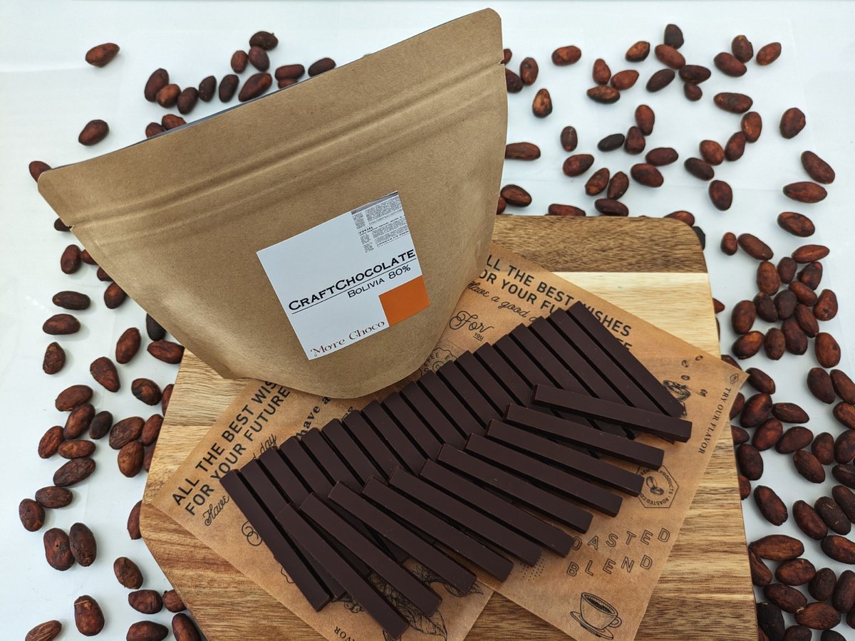 クラフトチョコレート ボリビアス80%ティック30本 | More Choco