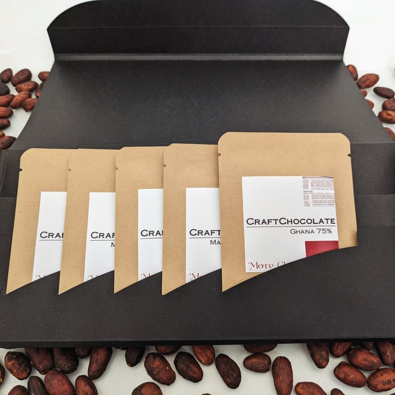 クラフトチョコレート ギフトセットスクエア 5種 | More Choco クラフトチョコレート ギフトセットスクエア 5種 | More Choco