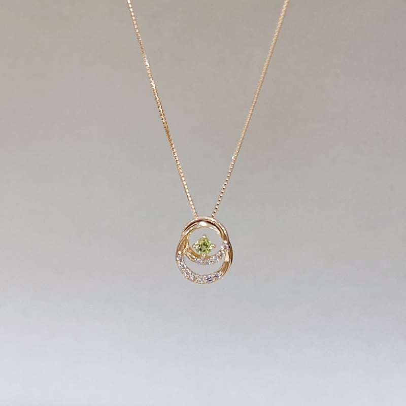 MEGURU ネックレスダイヤピンクゴールド