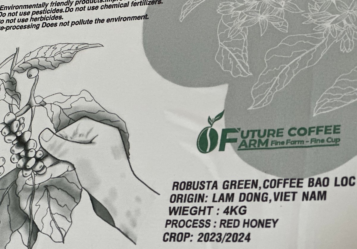 futurecoffeefarm ToiさんnatureロブスタRed-Honey100g |