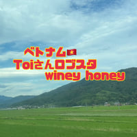 ベトナム🇻🇳Toiさんロブスタ　winey honey 100g