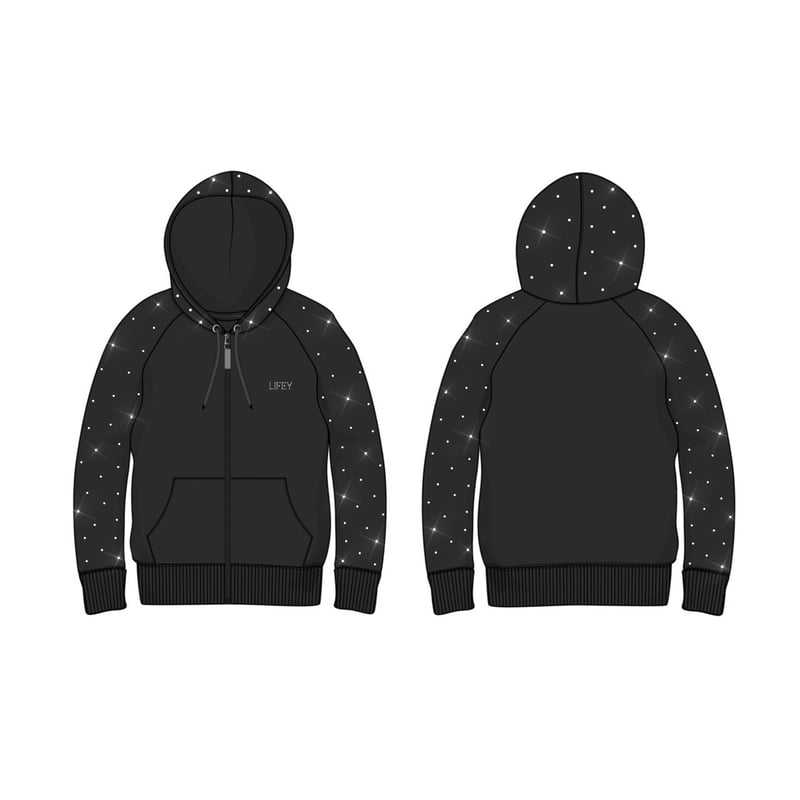 _SPRINKLE_Custom Swarovski Hoodie | LIFEY _SPRINKLE_Custom Swarovski Hoodie | LIFEY