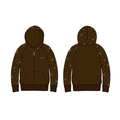 ＿SPRINKLE＿Custom Swarovski Hoodie
