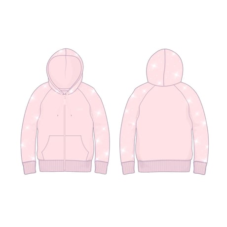 ＿SPRINKLE＿Custom Swarovski Hoodie