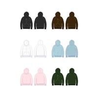＿ZIP LINE＿Custom Swarovski Hoodie