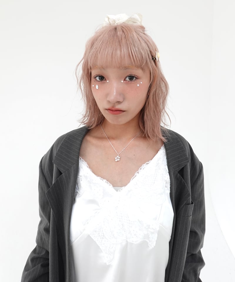 Pink Flower Necklace | wissy