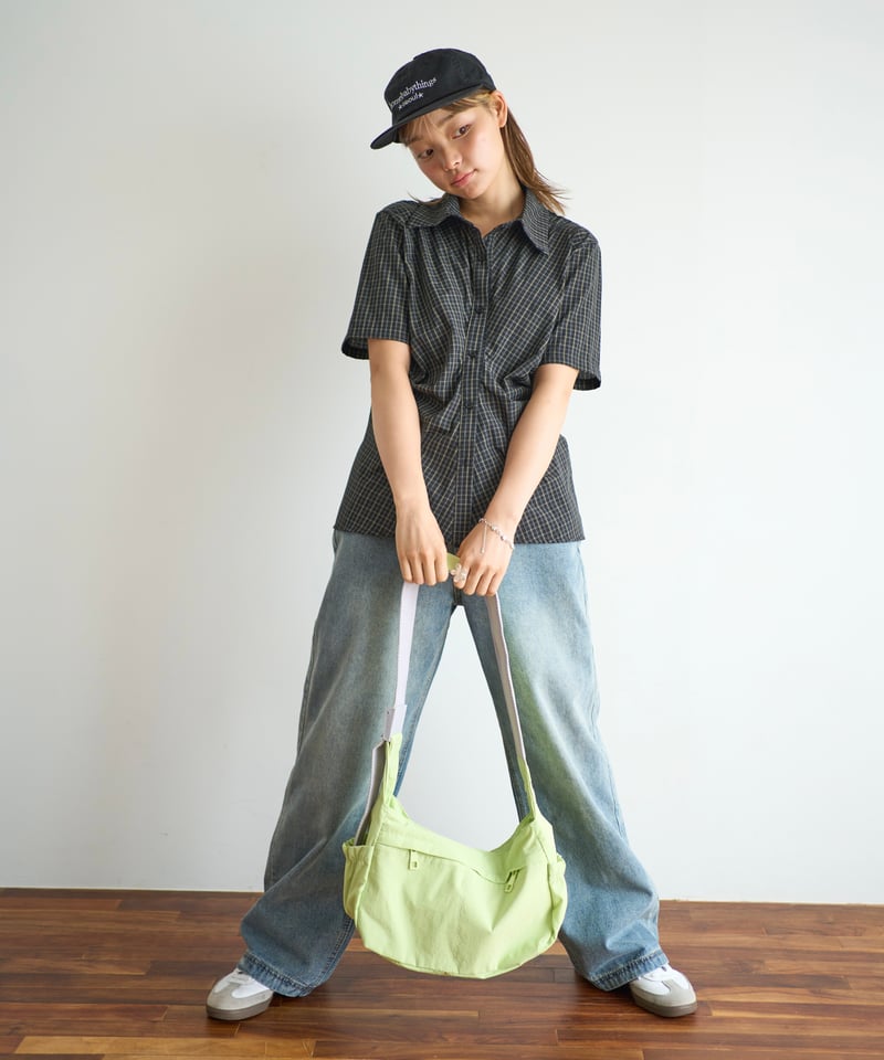 Soft Utility Shoulder Bag （Mint） | wissy