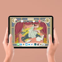 iPad用壁紙｜Le Chariot 〜新年バージョン〜