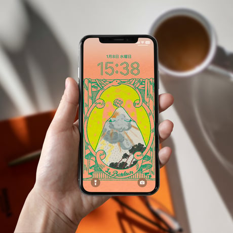 スマホ待受画像｜Le Bateleur【３色セット】