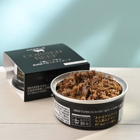 【ノベルズ食品】十勝ハーブ牛と黒胡椒で作ったコーンビーフ 95g