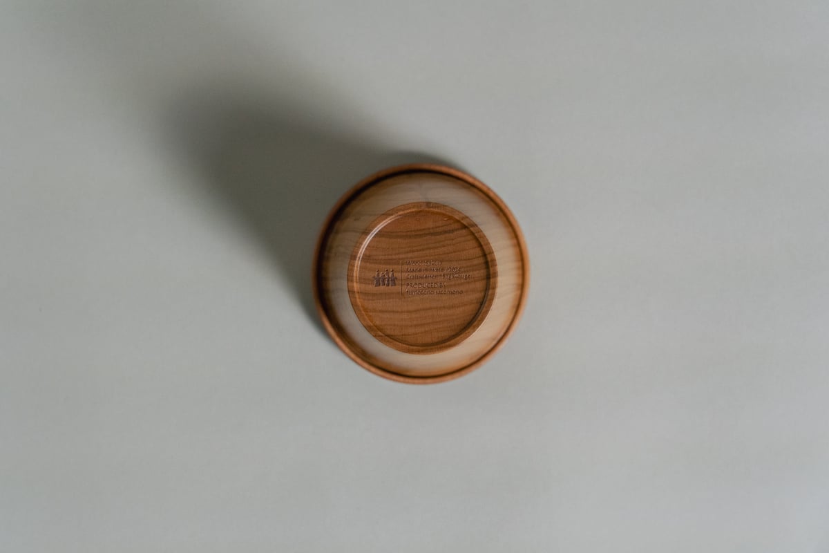 Raku cup Long（蓋付）/ 木工 / ふもとのさともの | ふもとのさともの