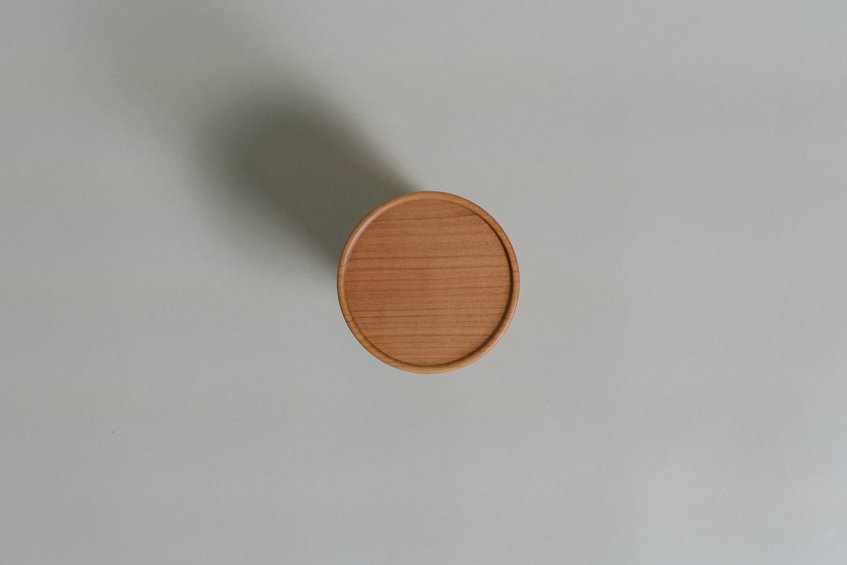 Raku cup Long（蓋付）/ 木工 / ふもとのさともの | ふもとのさともの