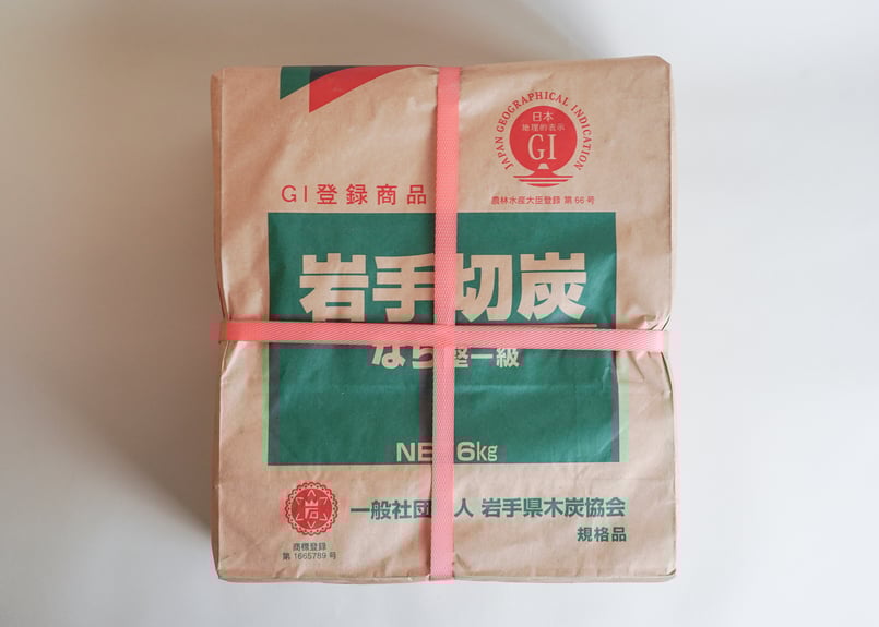 岩手切炭 6kg （GI登録商品） | ふもとのさともの