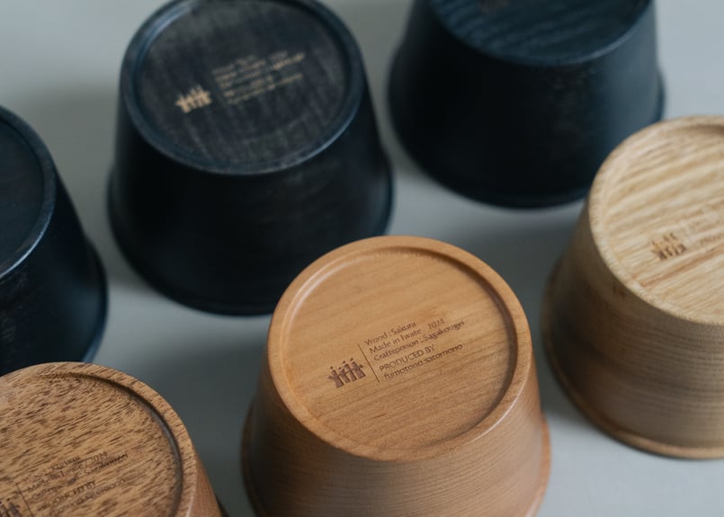 Raku cup S（蓋付）/ 木工 / ふもとのさともの | ふもとのさともの