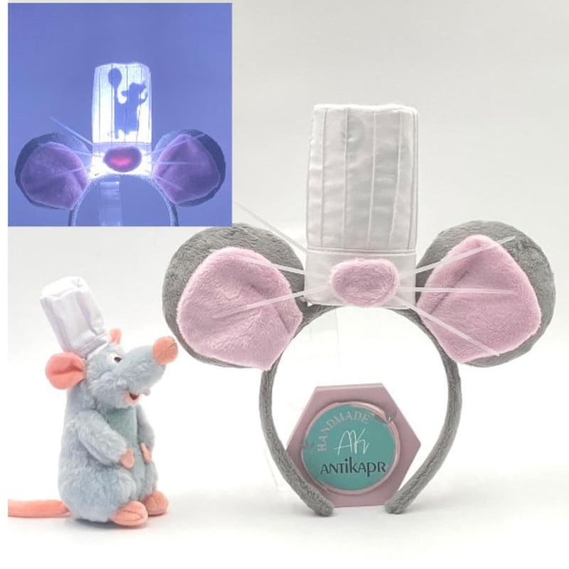 カチューシャ))「レミーのおいしいレストラン」光るレミー | Amby カチューシャ))「レミーのおいしいレストラン」光るレミー | Amby