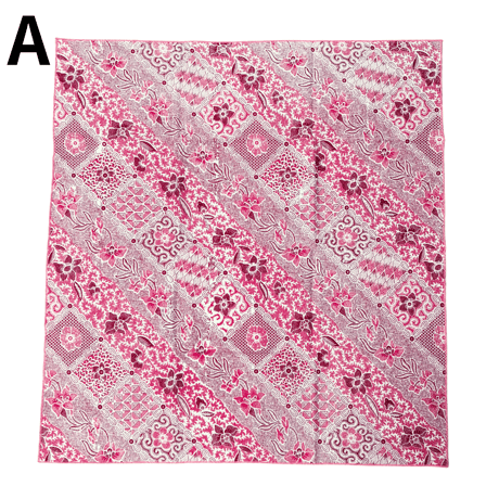 【ピンク】バティック風呂敷