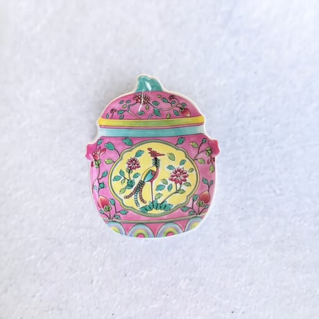 プラナカン・カムチェン小皿セット（2個入り）