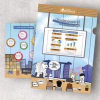 マーライオンボスA4クリアファイル