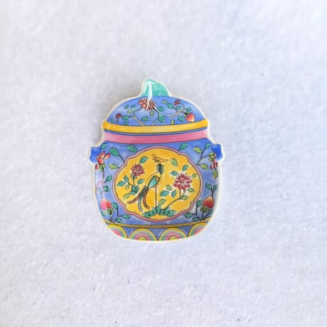 プラナカン・カムチェン小皿セット（2個入り）