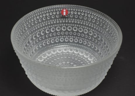 フロスト マット イッタラ カステヘルミ ボウル 230ml iittala kastehelmi frosted clear mat