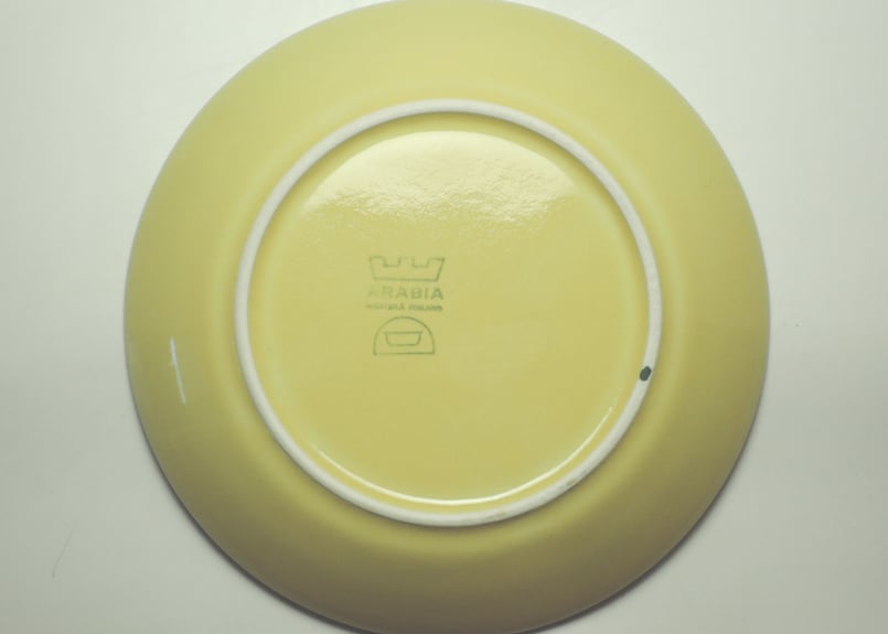 アラビア キルタ イエロー カップアンドソーサー ティーマ カイ