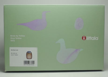 IITTALA Northern owl BIRDS BY OIVA TOIKKA ふくろう フクロウ 廃盤 イッタラ バード