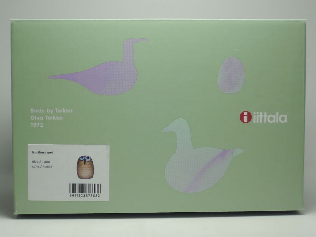 IITTALA Northern owl BIRDS BY OIVA TOIKKA ふくろう