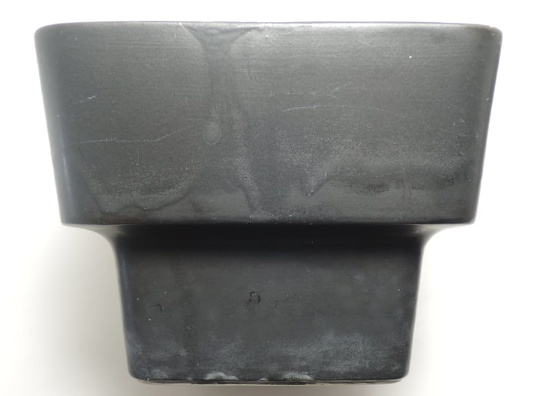 ARABIA 植木鉢 フラワーポット LB 角 黒 アラビア ポット Richard Lind