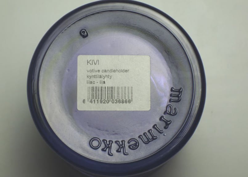 廃盤】 ライラック イッタラ キビ キャンドルホルダー iittala kivi