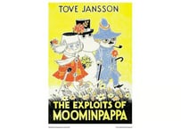 ムーミン トーベヤンソン ポスター MOOMIN POSTER TOVE JANSSON The Exploits of Moominpappa 100×70cm