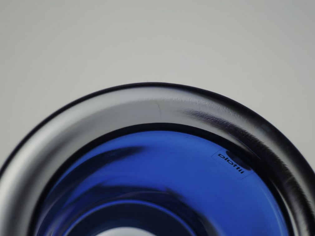 ウルトラマリンブルー キビ イッタラ キャンドルホルダー iittala kivi