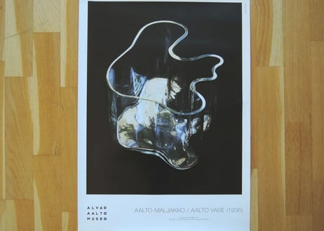 アルバーアアルト アアルトベース ポスター ALVAR AALTO AALTO-MALJAKKO / AALTO VASE (1936)